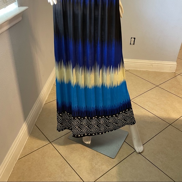 Blue New Women’s striped sleeveless dress size XL - Picture 12 of 12